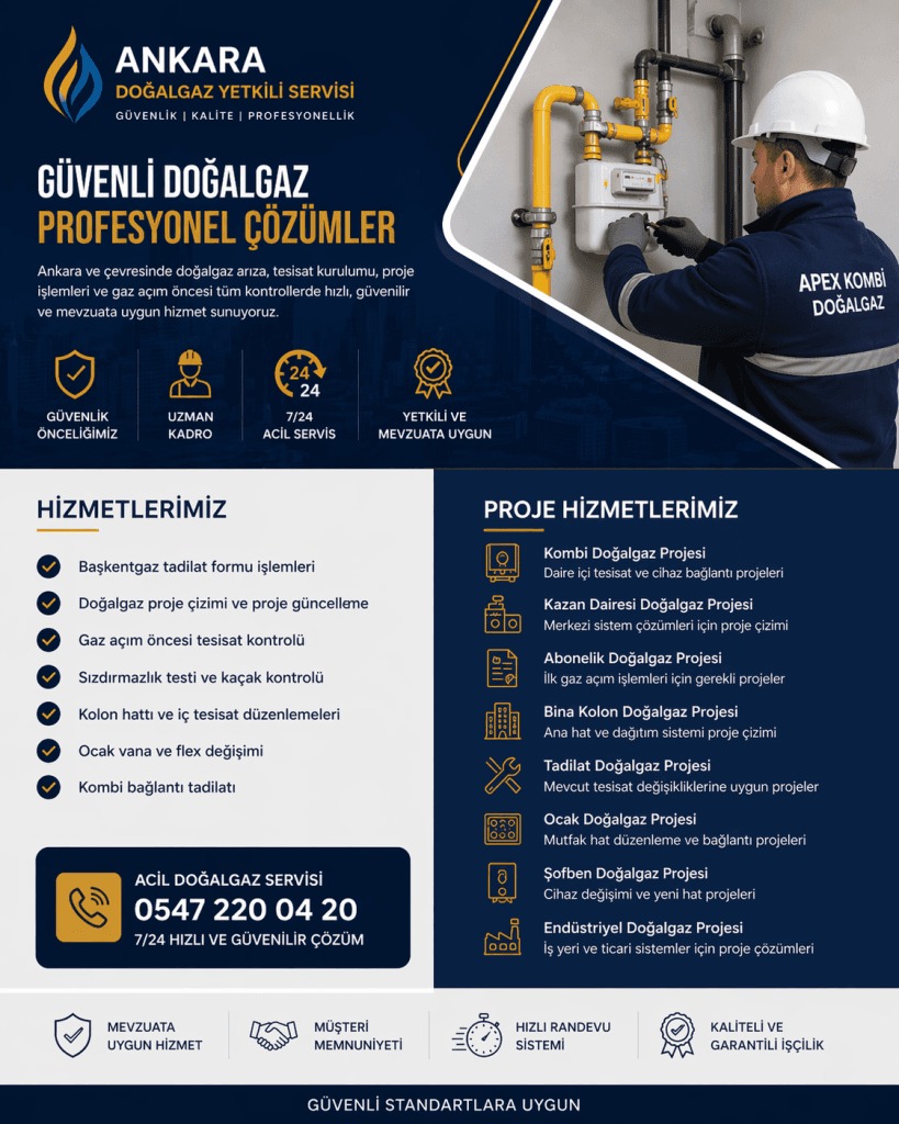 ankara doğalgaz projesi