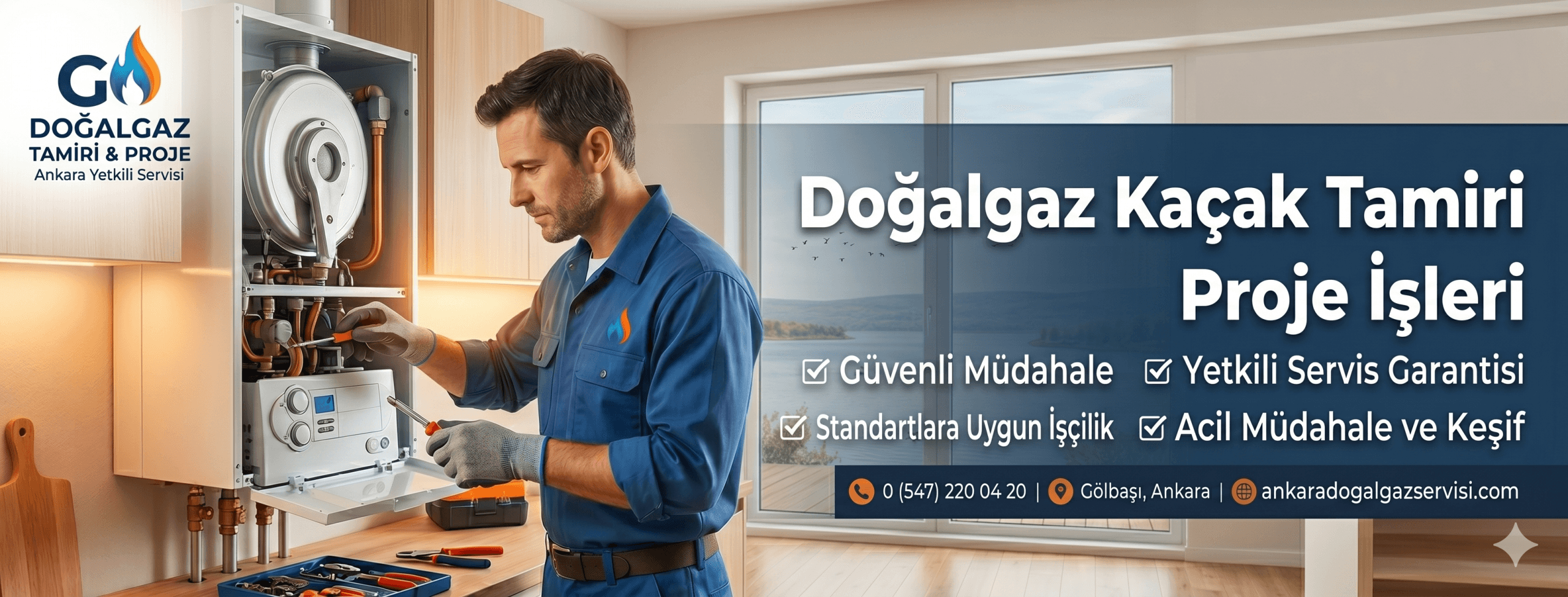 gölbaşı doğalgaz kaçak tamiri servisi